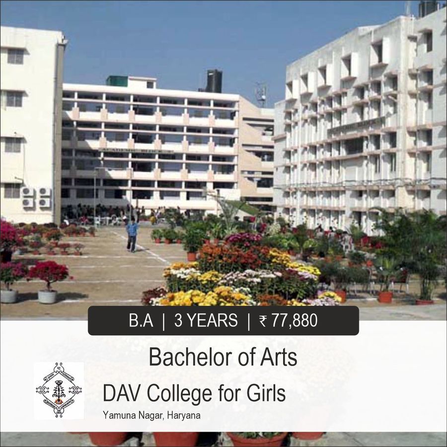 Bachelor of Arts [BA] at Dav College For Girls, Yamuna Nagar, Haryana - Other